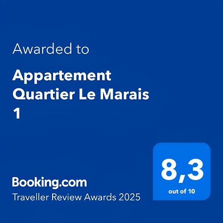 Appartement Quartier Le Marais 1 Free Netflix Paris Eksteriør bilde