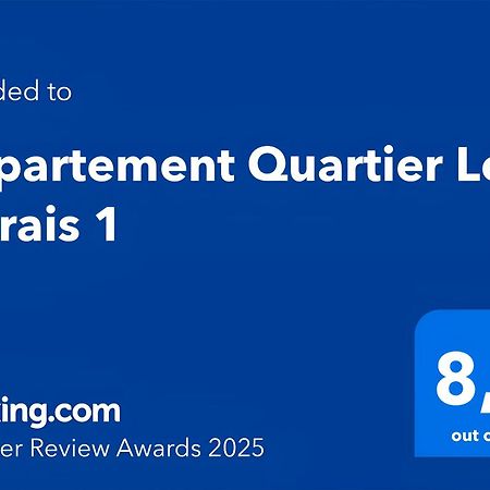 Appartement Quartier Le Marais 1 Free Netflix Paris Eksteriør bilde